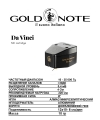 Gold Note Da Vinci